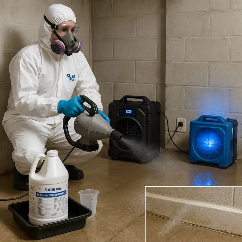 Sanitization and Odor Removal process in West Haven, UT