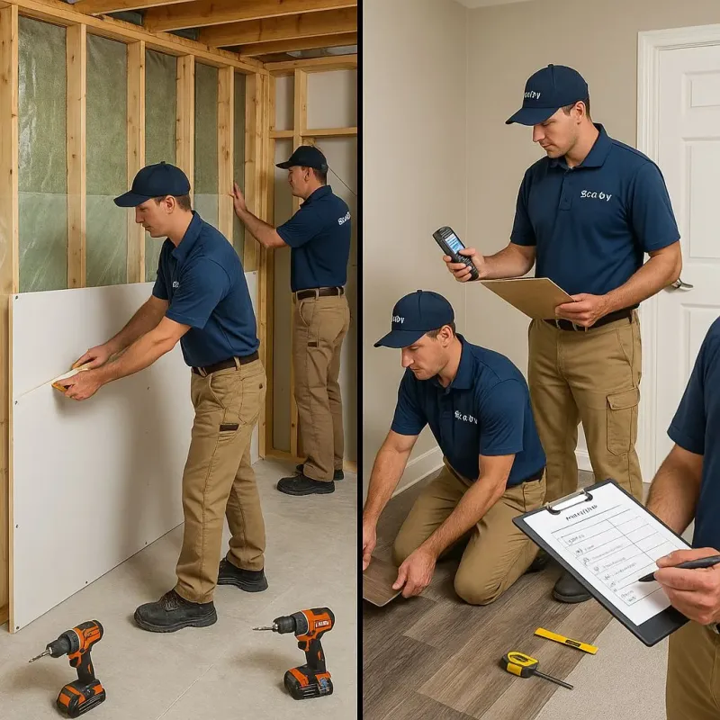 Repairs and Reconstruction process in West Haven, UT
